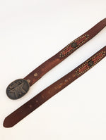 Lade das Bild in den Galerie-Viewer, *Marlboro* Gürtel 1987 Western Leder (110-130)
