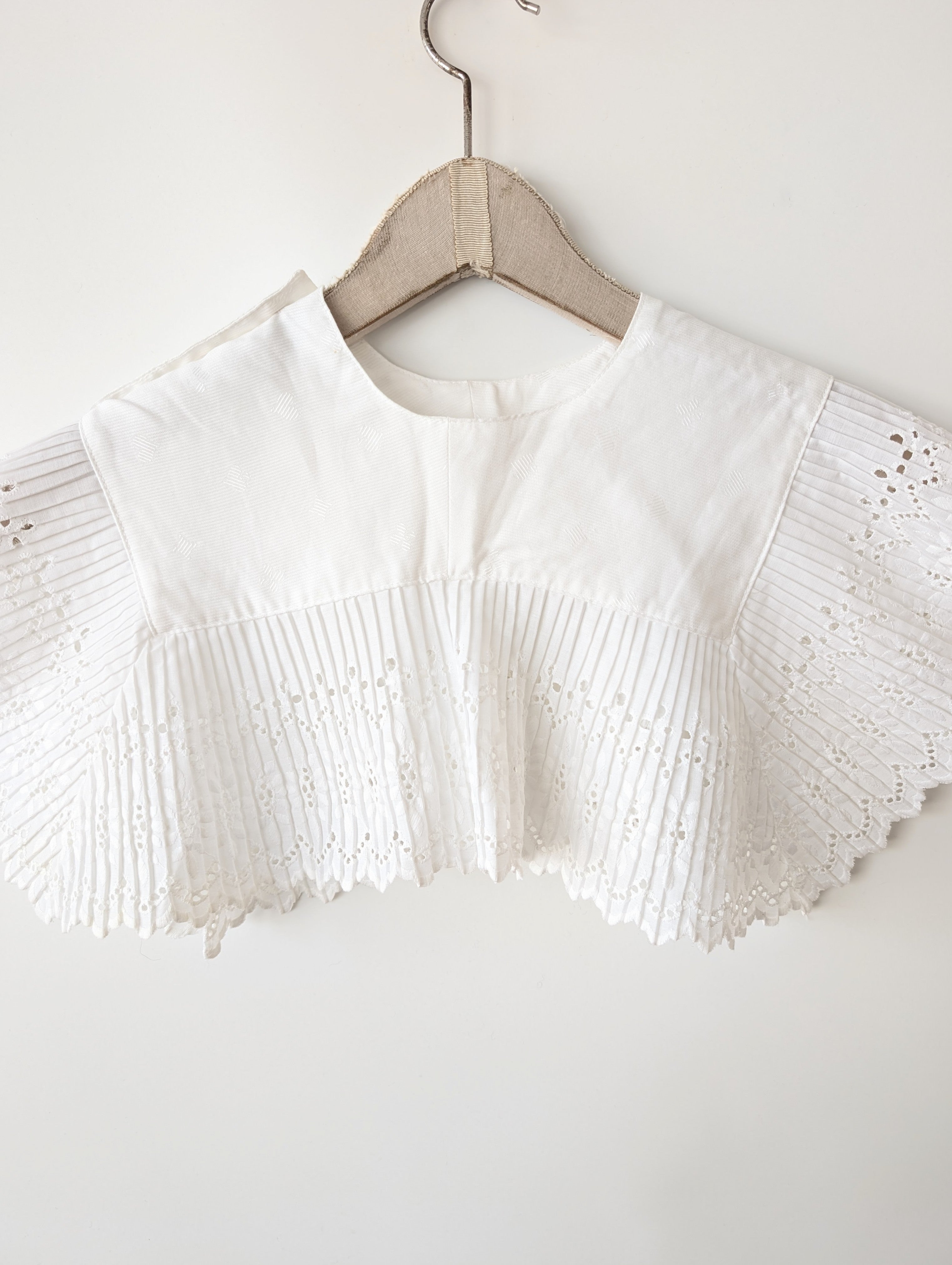 Kragen 80s Accessoires Volants & Spitze (S-M)