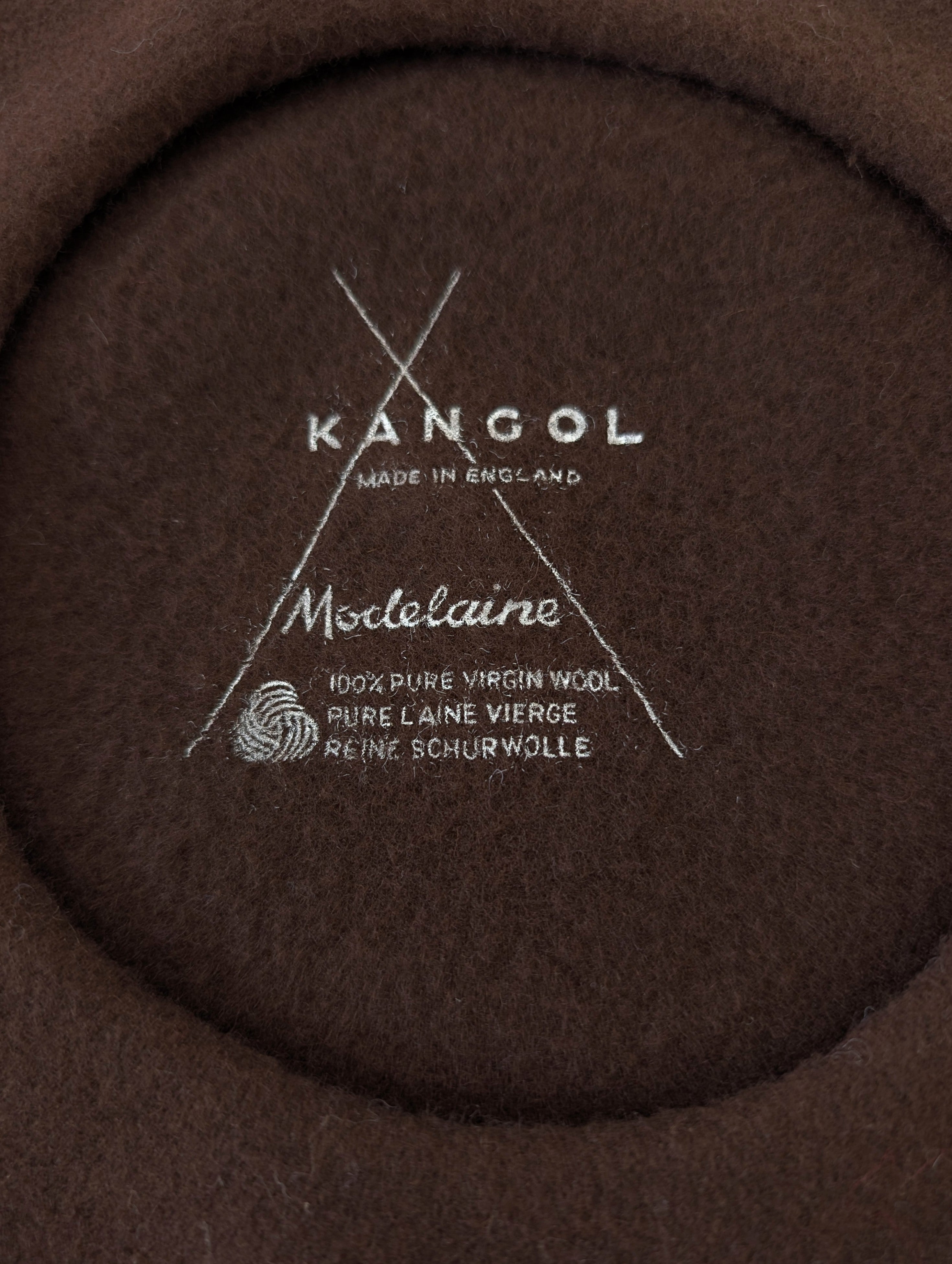*Kangol* Barett Modelaine Baskenmütze Wolle