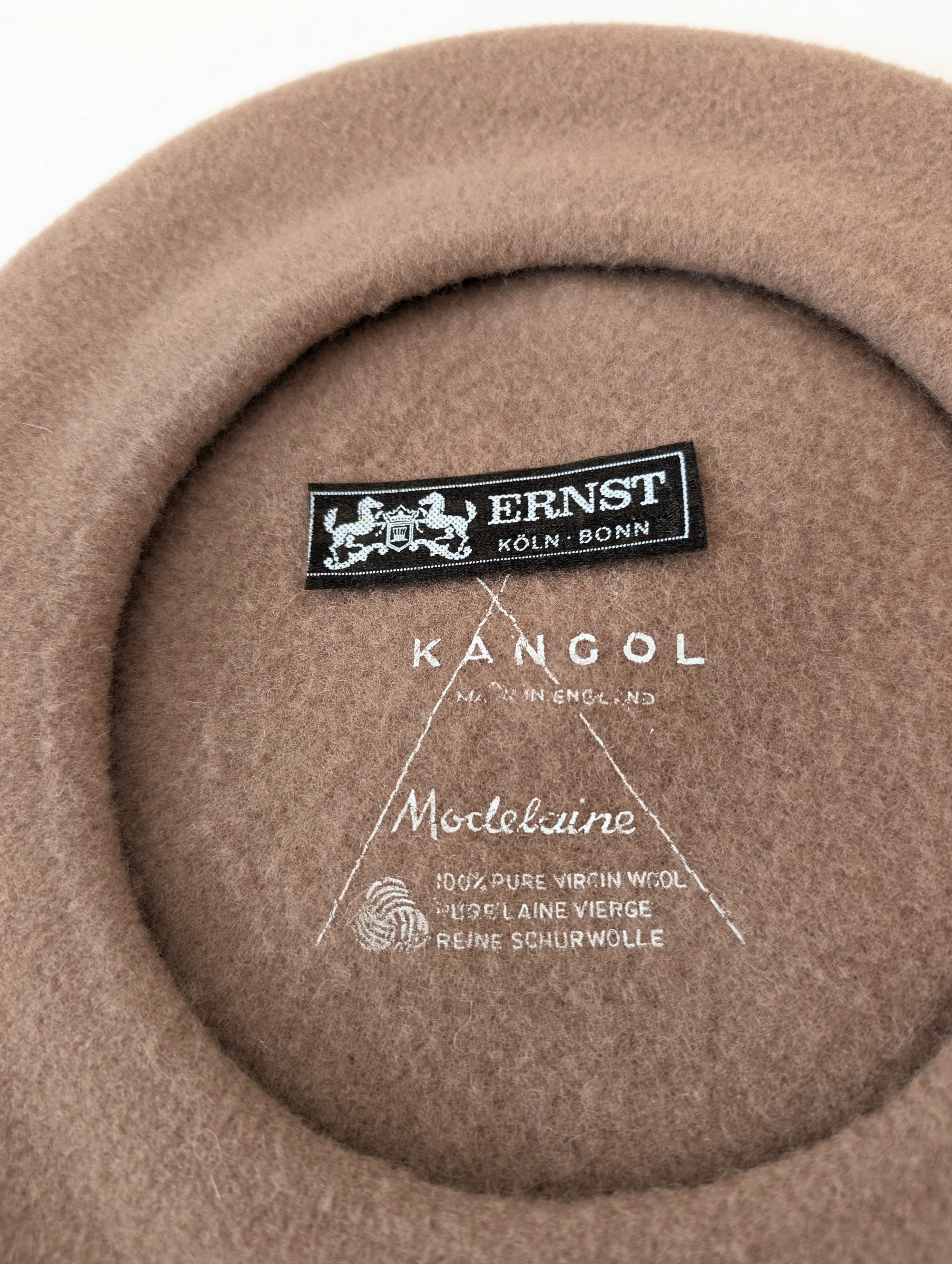 *Kangol* Barett Modelaine Baskenmütze Wolle