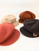 Lade das Bild in den Galerie-Viewer, Ballonmütze Schirm Y2K Wolle
