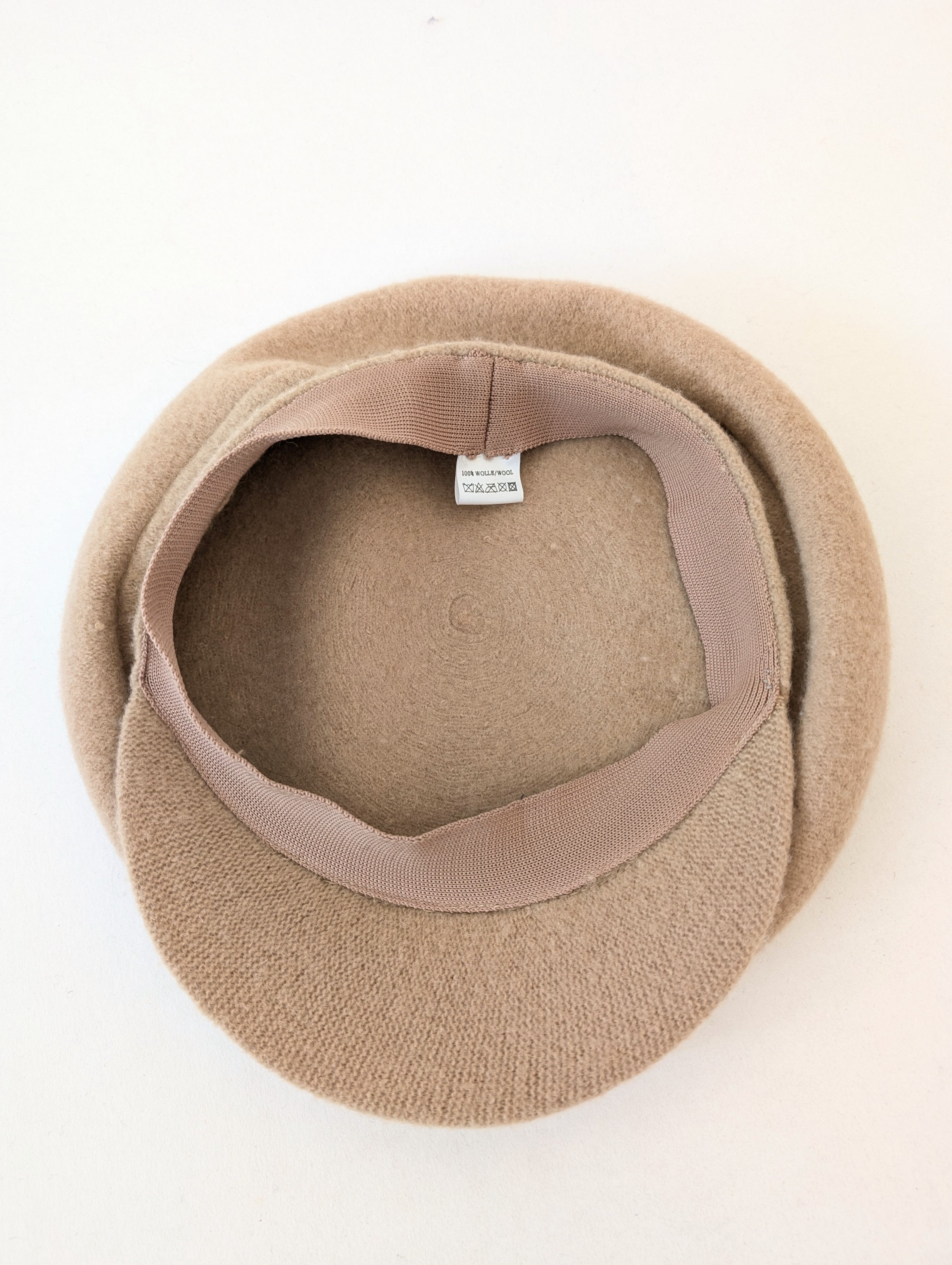 Ballonmütze Schirm Y2K Wolle