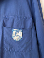 Lade das Bild in den Galerie-Viewer, Workwear Blouson Jacke Philips Blau (L)
