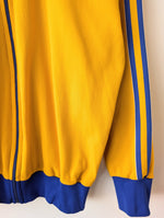 Lade das Bild in den Galerie-Viewer, Trainingsjacke 70s Grasshoppers Senfgelb Blau (L)
