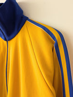 Lade das Bild in den Galerie-Viewer, Trainingsjacke 70s Grasshoppers Senfgelb Blau (L)
