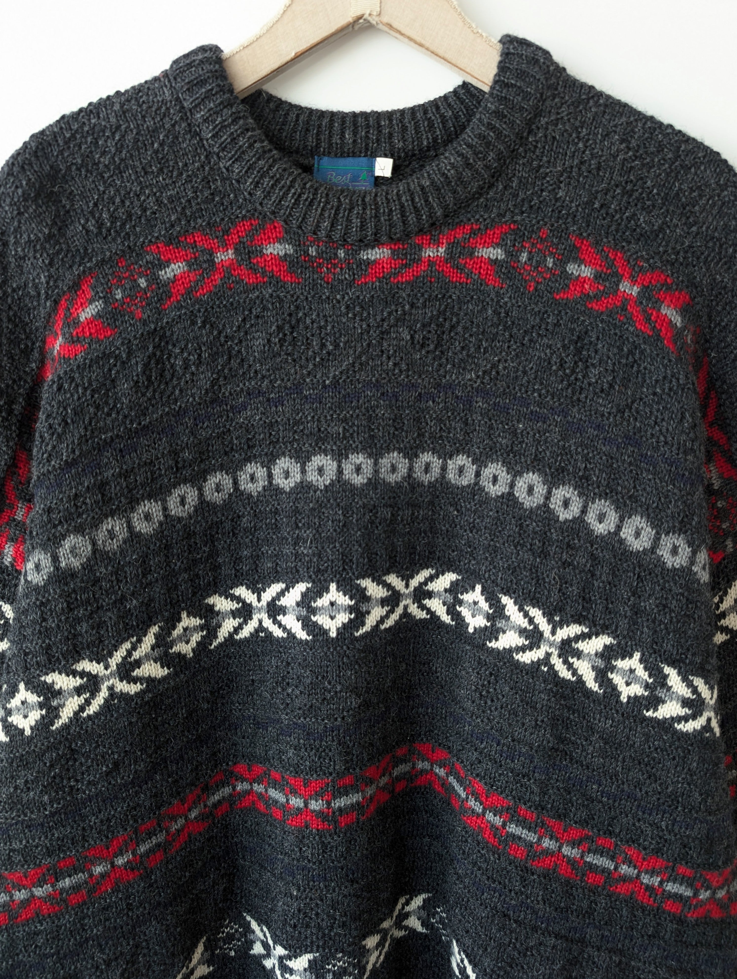 *Best Company* Pullover Norweger Wolle (XL)