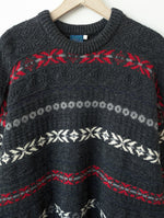 Lade das Bild in den Galerie-Viewer, *Best Company* Pullover Norweger Wolle (XL)
