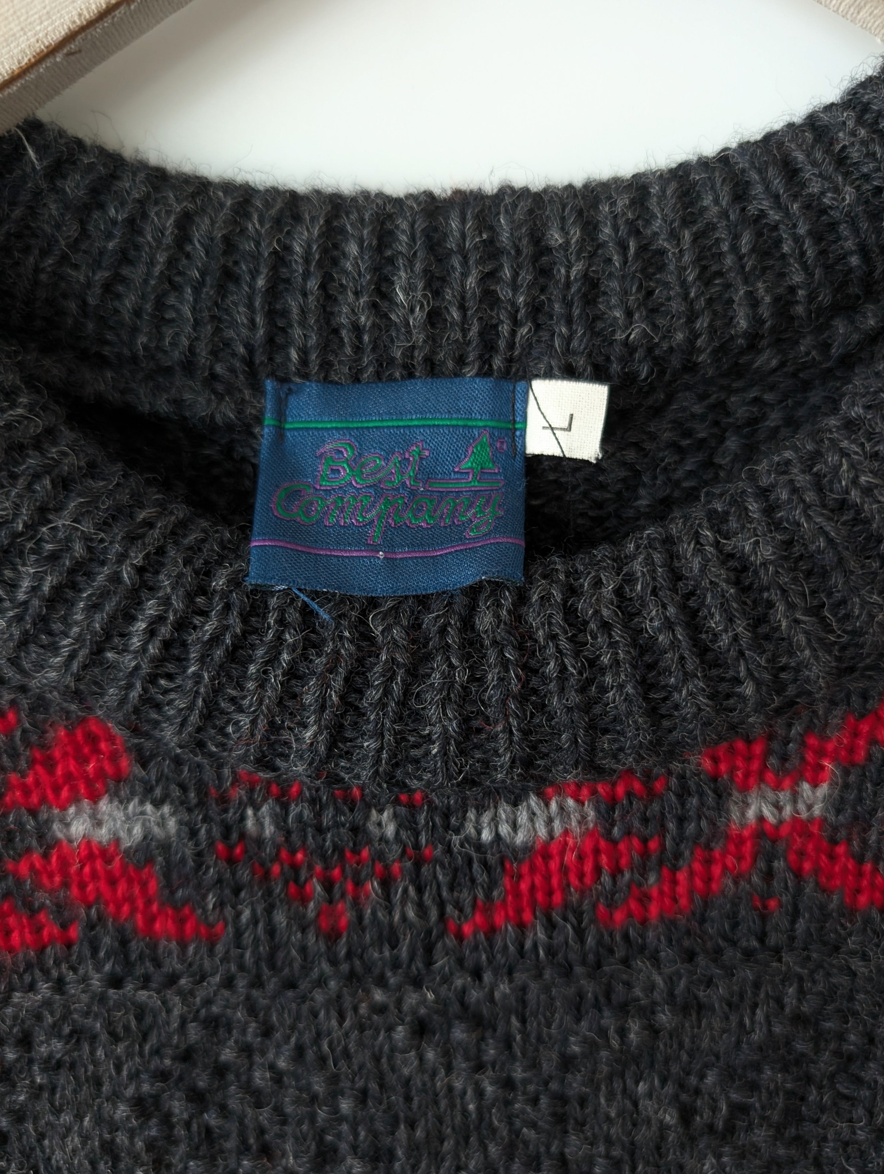 *Best Company* Pullover Norweger Wolle (XL)