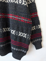 Lade das Bild in den Galerie-Viewer, *Best Company* Pullover Norweger Wolle (XL)
