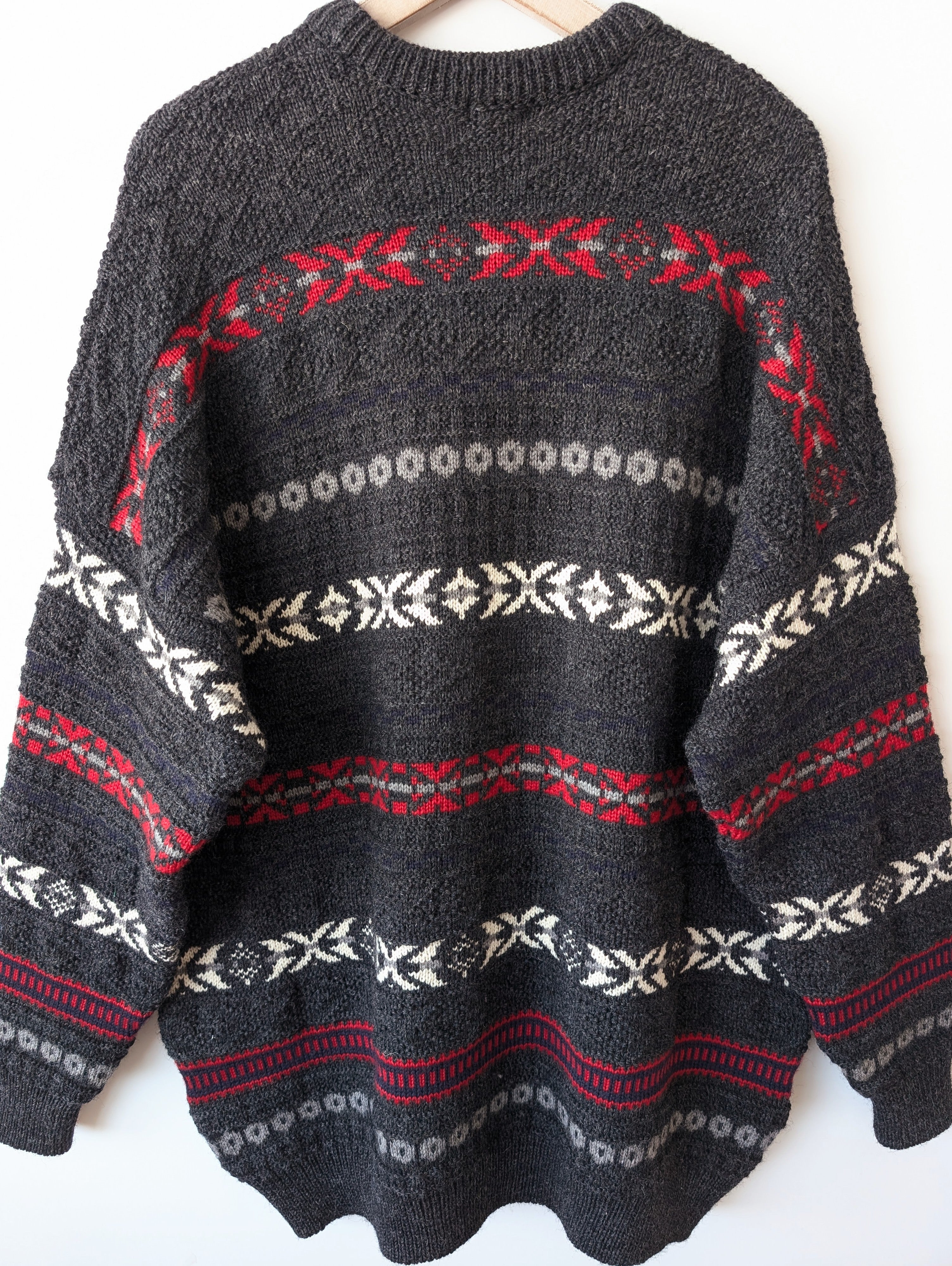 *Best Company* Pullover Norweger Wolle (XL)