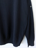 Lade das Bild in den Galerie-Viewer, *Bogner* Pullover Troyer Wolle Marineblau (L-XL)
