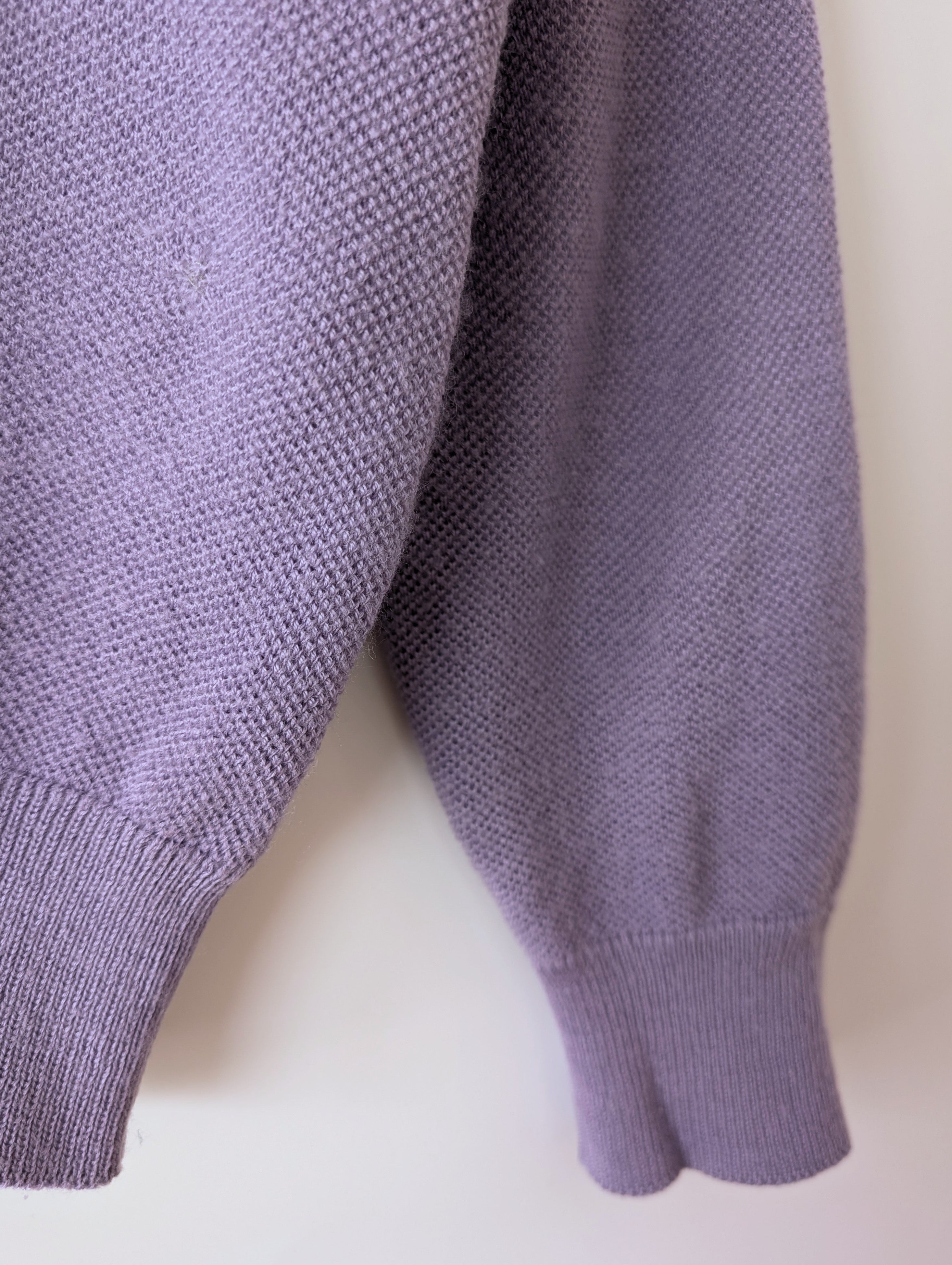 *Lacoste* Pullover Wolle Tennis Flieder (L)