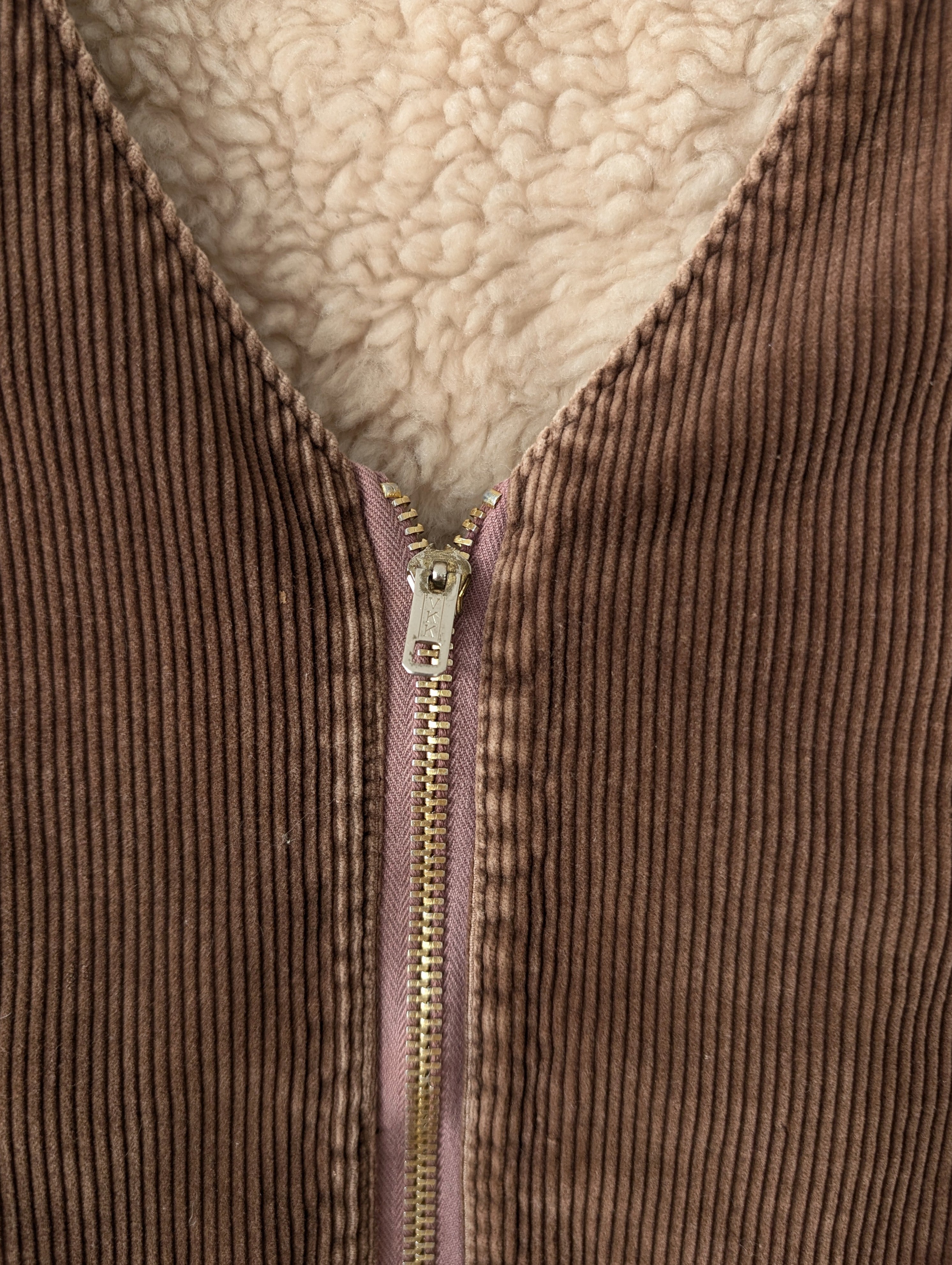 *Cord* Weste Workwear Schäfchen (L)