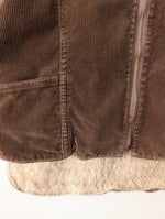 Lade das Bild in den Galerie-Viewer, *Cord* Weste Workwear Schäfchen (L)
