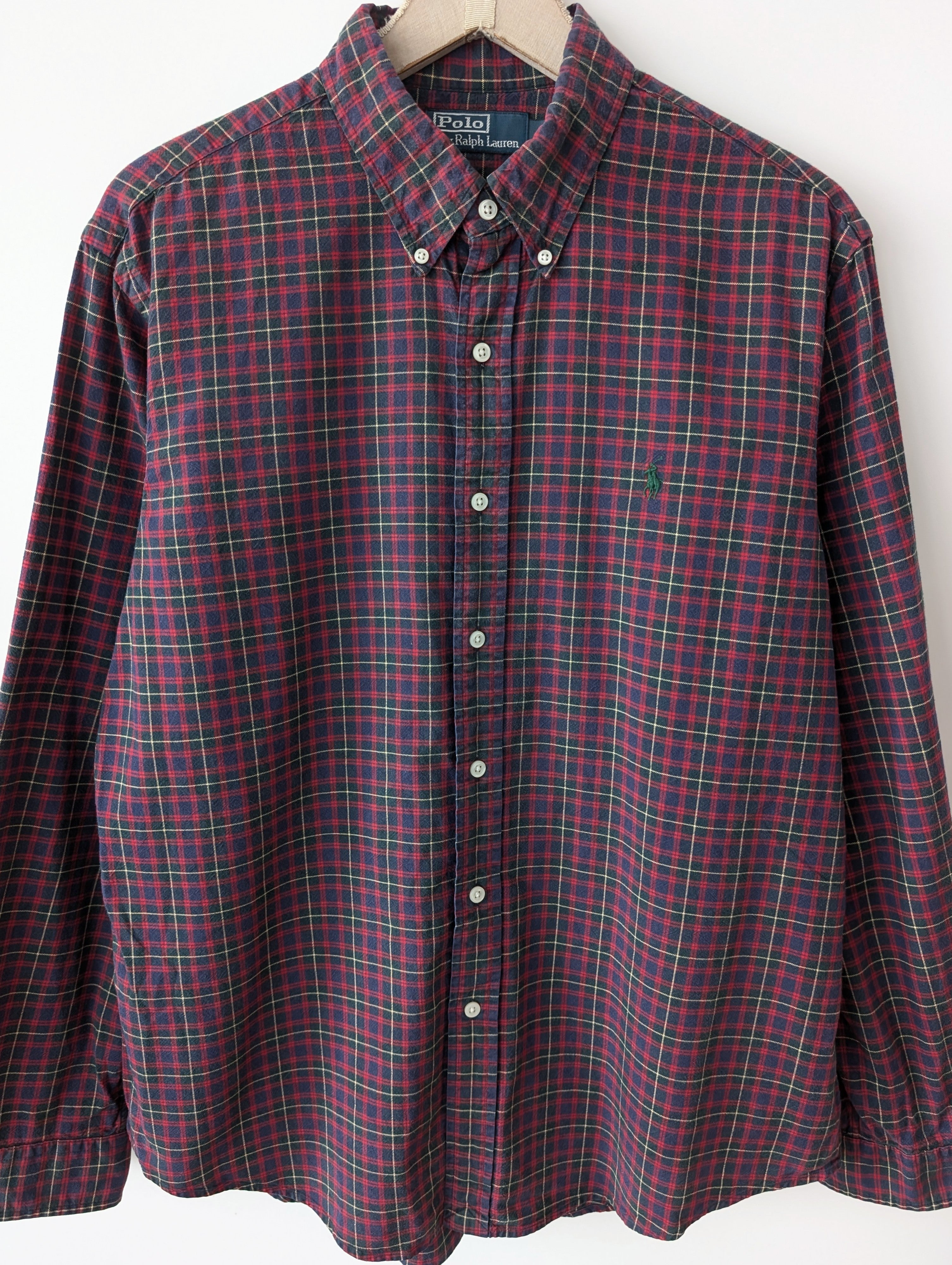 *Polo Ralph Lauren* Hemd Tartan Oxford (L)