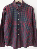 Lade das Bild in den Galerie-Viewer, *Polo Ralph Lauren* Hemd Tartan Oxford (L)

