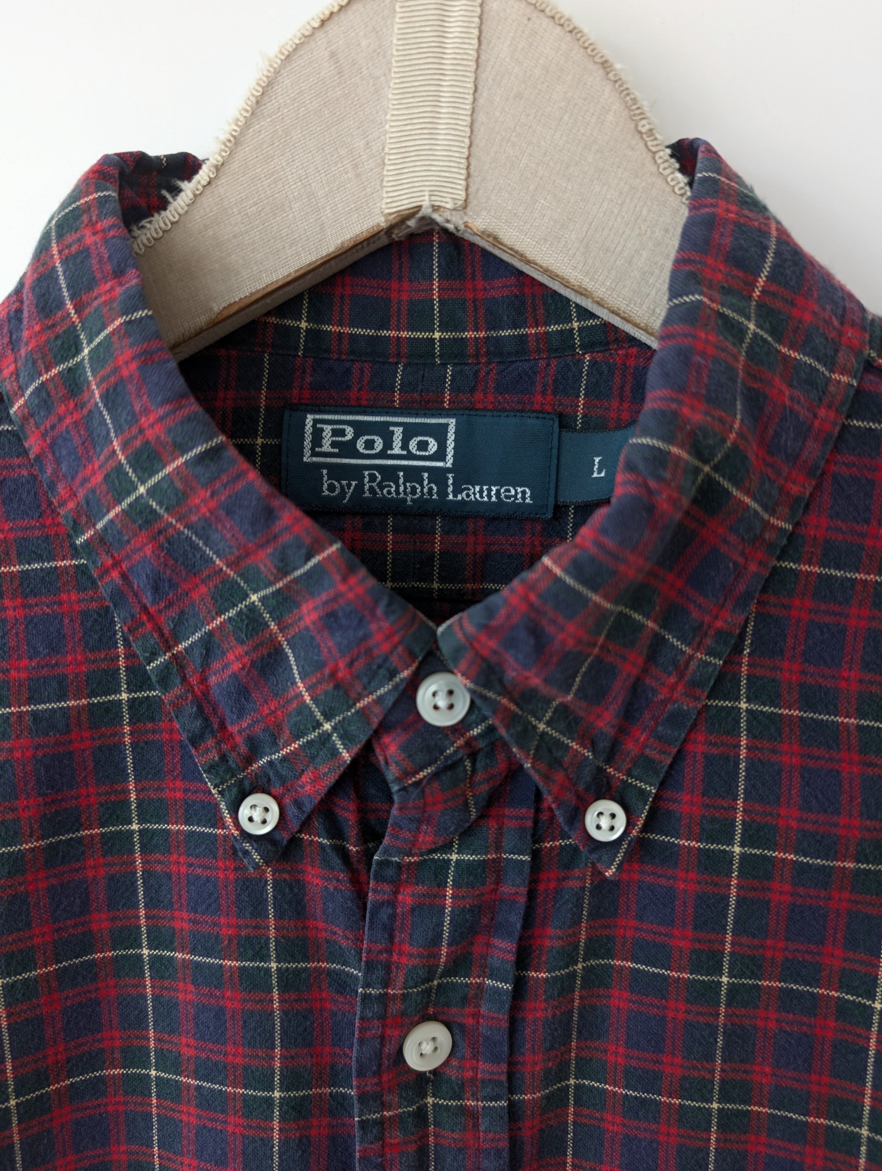 *Polo Ralph Lauren* Hemd Tartan Oxford (L)