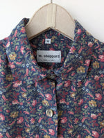 Lade das Bild in den Galerie-Viewer, Bluse 90s Bohemian Blumen Print (M-L)
