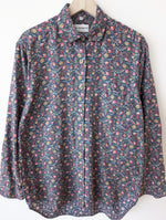 Lade das Bild in den Galerie-Viewer, Bluse 90s Bohemian Blumen Print (M-L)
