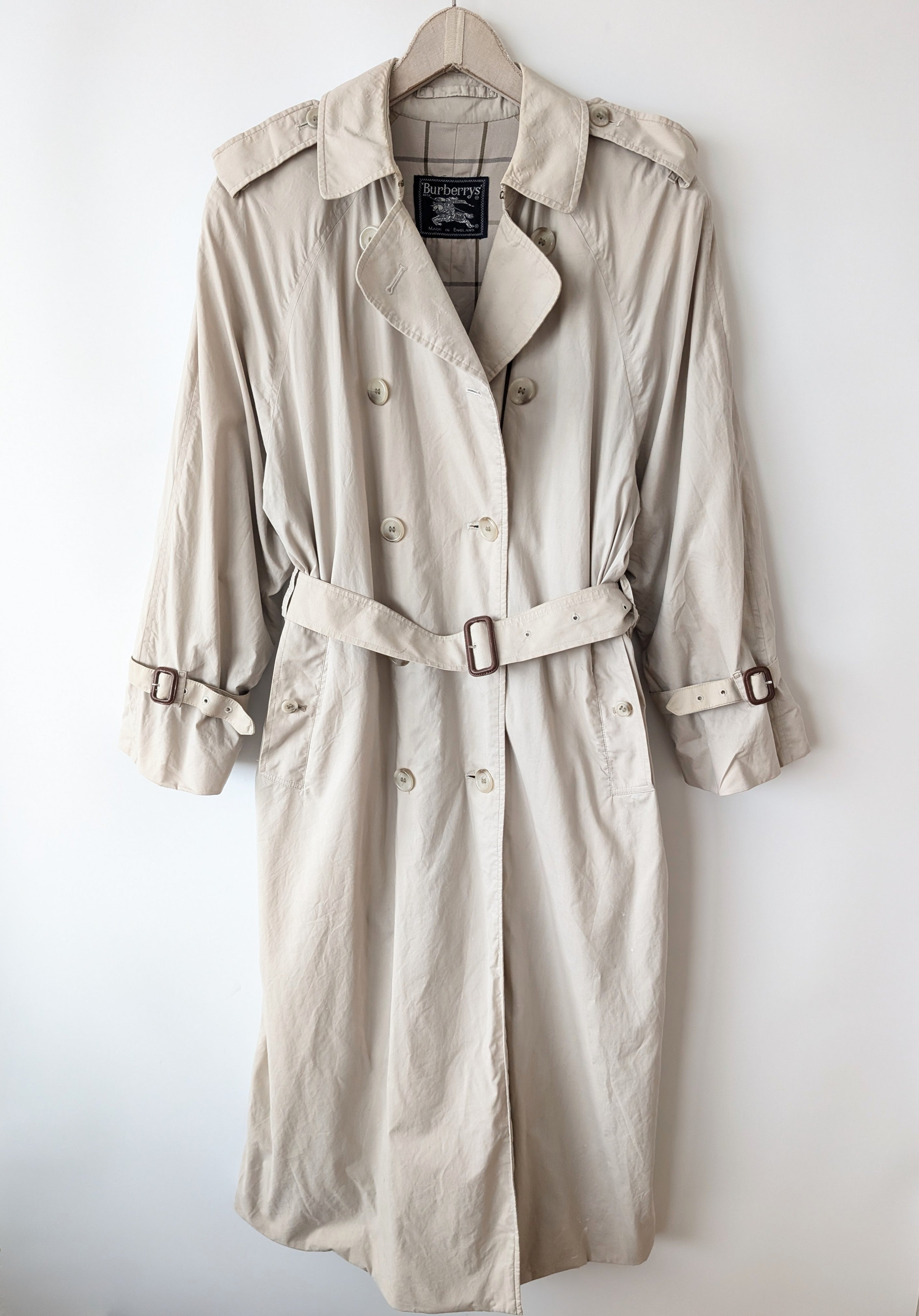 *Burberry* Trenchcoat Klassiker Zweireiher Beige (L-XL)