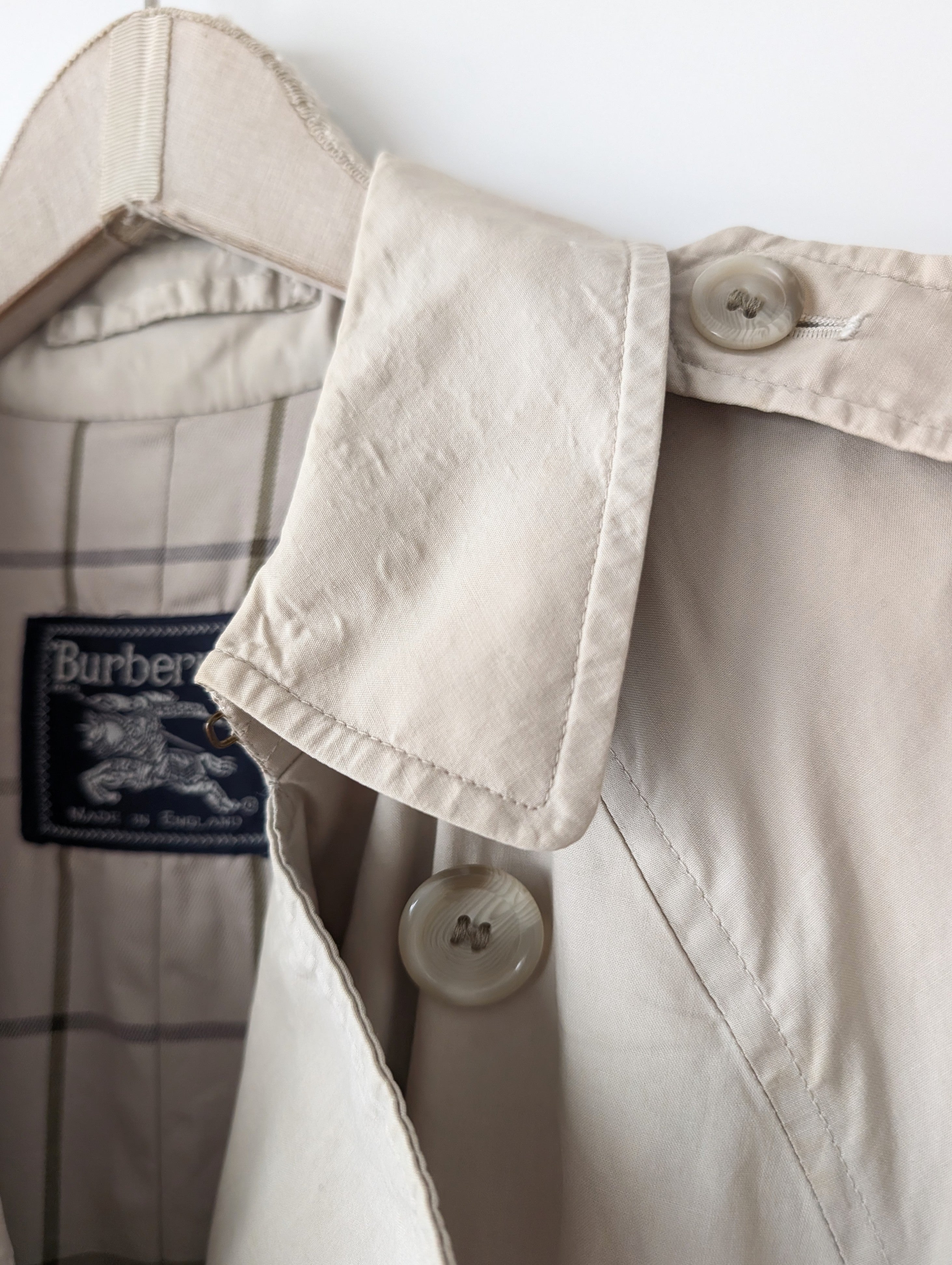 *Burberry* Trenchcoat Klassiker Zweireiher Beige (L-XL)