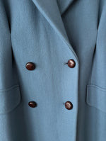 Lade das Bild in den Galerie-Viewer, *Viky Rader* RARE Limited Mantel Cindy Long Himmelblau (S-M)
