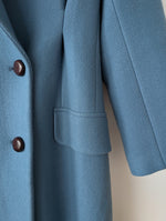 Lade das Bild in den Galerie-Viewer, *Viky Rader* RARE Limited Mantel Cindy Long Himmelblau (S-M)
