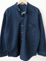 Lade das Bild in den Galerie-Viewer, Denim Overshirt Indigo Jeans Hemd Jacke (XL)
