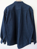 Lade das Bild in den Galerie-Viewer, Denim Overshirt Indigo Jeans Hemd Jacke (XL)
