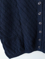 Lade das Bild in den Galerie-Viewer, *Handmade* Weste Wolle Streifen Strick (XL-XXL)
