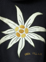 Lade das Bild in den Galerie-Viewer, Fleece Bomber Troyer Edelweiß Stick (XL)
