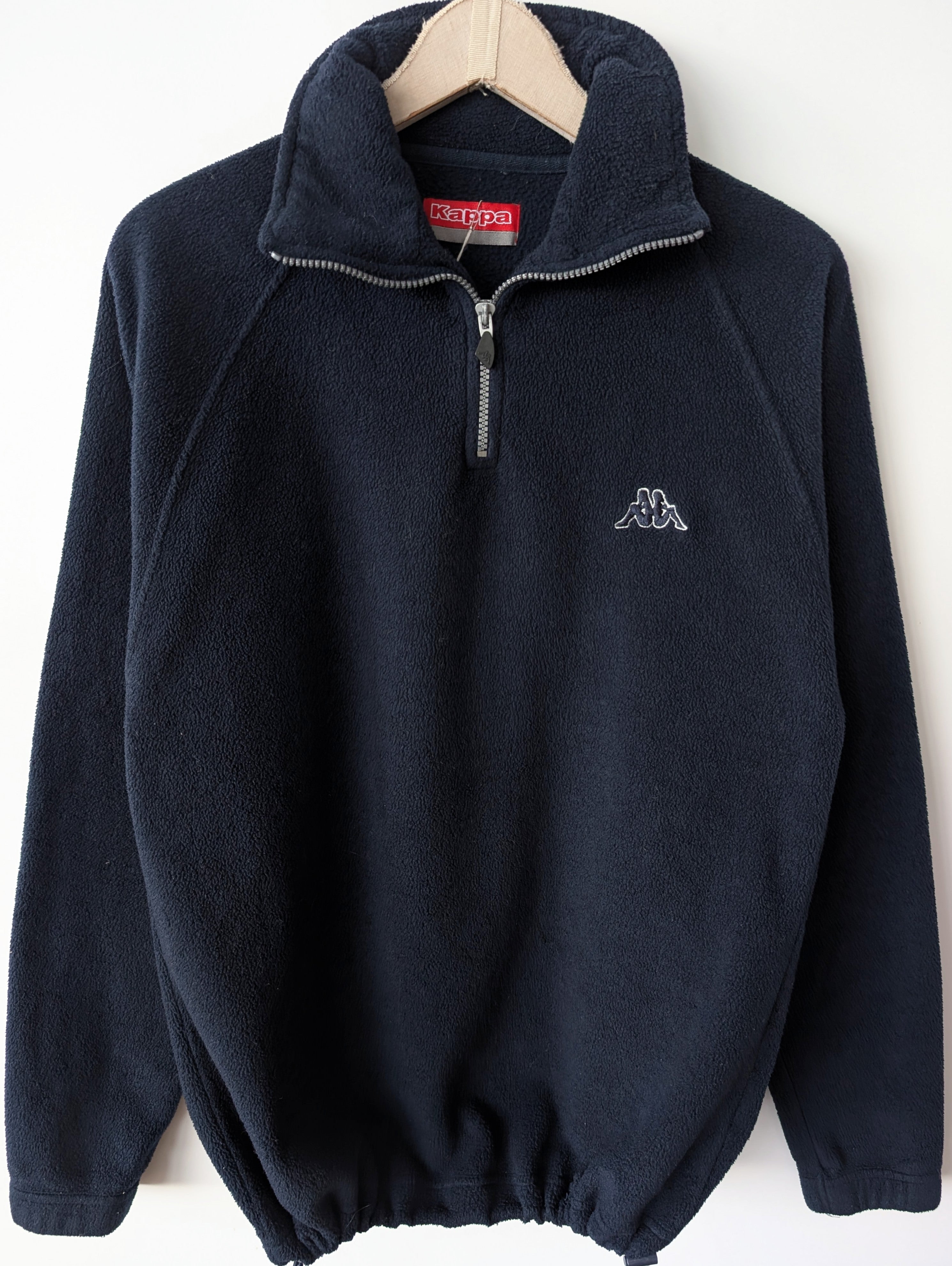 *Kappa* Fleece Bomber Troyer Blau (M)