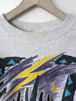 Lade das Bild in den Galerie-Viewer, Sweater 80s Kaktus Siebdruck USA (XL)
