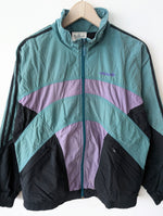 Lade das Bild in den Galerie-Viewer, *Adidas* Trainingsanzug Zweiteiler Set Blouson &amp; Hose (L)
