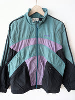 Lade das Bild in den Galerie-Viewer, *Adidas* Trainingsanzug Zweiteiler Set Blouson &amp; Hose (L)
