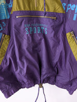 Lade das Bild in den Galerie-Viewer, *Nike* Windbreaker Bomber 80s Khaki Lila (M-L)
