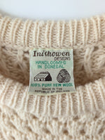 Lade das Bild in den Galerie-Viewer, *Wolle* Pullover Handmade Zopfstrick Ireland (L-XL)
