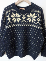 Lade das Bild in den Galerie-Viewer, *Bellerose* Pullover Wolle Norweger Strick (XL)
