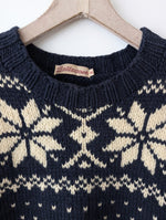 Lade das Bild in den Galerie-Viewer, *Bellerose* Pullover Wolle Norweger Strick (XL)
