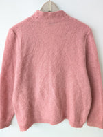 Lade das Bild in den Galerie-Viewer, *Kid Mohair* Pullover 80s Basic Altrosa (L)
