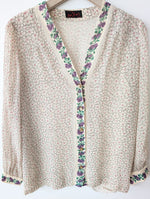 Lade das Bild in den Galerie-Viewer, Bluse del Poat Bohemian Lavendel (L)
