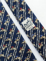Lade das Bild in den Galerie-Viewer, *Hermes* Krawatte 80s Horse
