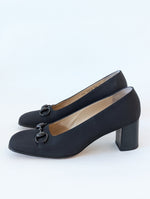 Lade das Bild in den Galerie-Viewer, *GUCCI* Schuhe Pumps Horsebit Schwarz (38)
