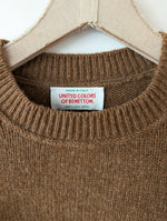 Lade das Bild in den Galerie-Viewer, *XMAS* Benetton Pullover Shetland Wolle Norwegerin (XL)
