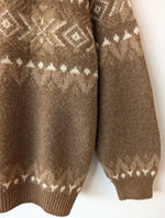 Lade das Bild in den Galerie-Viewer, *XMAS* Benetton Pullover Shetland Wolle Norwegerin (XL)
