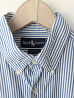 Lade das Bild in den Galerie-Viewer, *Ralph Lauren* Hemd Nadelstreifen Blau (L)
