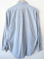 Lade das Bild in den Galerie-Viewer, *Ralph Lauren* Hemd Nadelstreifen Blau (L)
