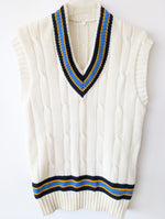 Lade das Bild in den Galerie-Viewer, XMAS Pullunder Ivy League Strick (XL)
