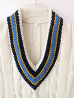 Lade das Bild in den Galerie-Viewer, XMAS Pullunder Ivy League Strick (XL)
