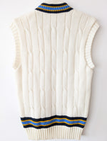 Lade das Bild in den Galerie-Viewer, XMAS Pullunder Ivy League Strick (XL)
